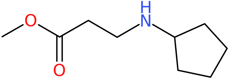 CAS: 754125-43-4 | Methyl 3-(cyclopentylamino)propanoate, >95%, NX60708