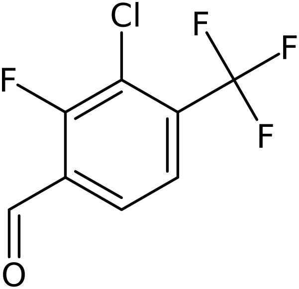 CAS: 134099-21-1 | 3-Chloro-2-fluoro-4-(trifluoromethyl)benzaldehyde, >98%, NX21528