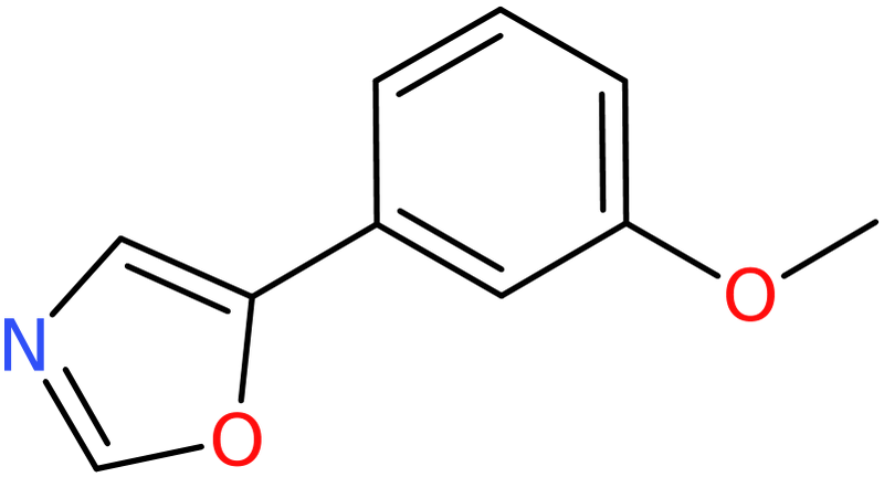 CAS: 848608-55-9 | 5-(3-Methoxyphenyl)-1,3-oxazole, NX63610