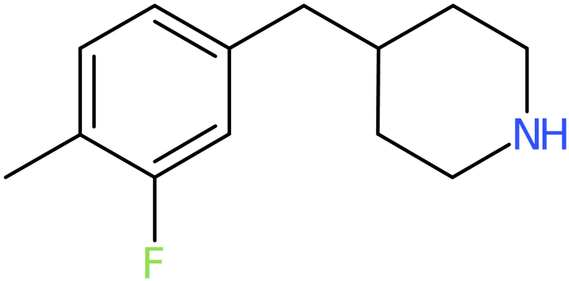 CAS: 955287-58-8 | 4-(3-Fluoro-4-methyl-benzyl)-piperidine, NX70907