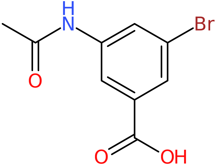 CAS: 78238-11-6 | 3-Acetamido-5-bromobenzoic acid, >98%, NX61893