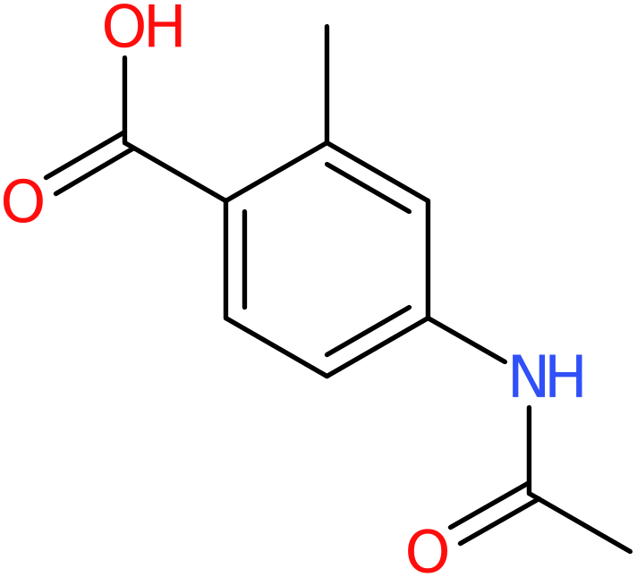 CAS: 103204-69-9 | 4-Acetamido-2-methylbenzoic acid, NX11863