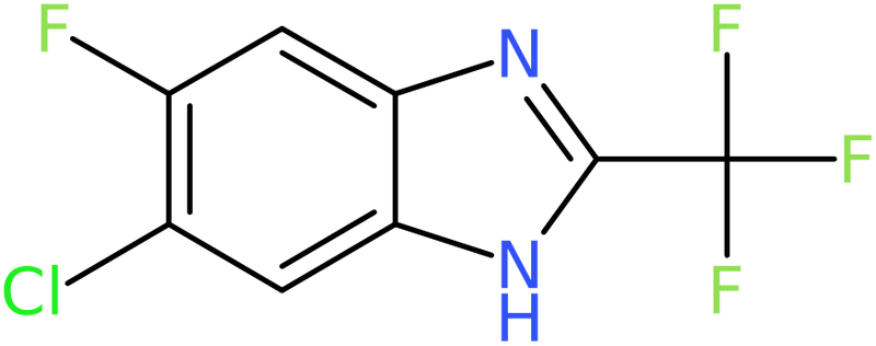 CAS: 89426-96-0 | 6-Chloro-5-fluoro-2-(trifluoromethyl)-1H-benzimidazole, NX67417