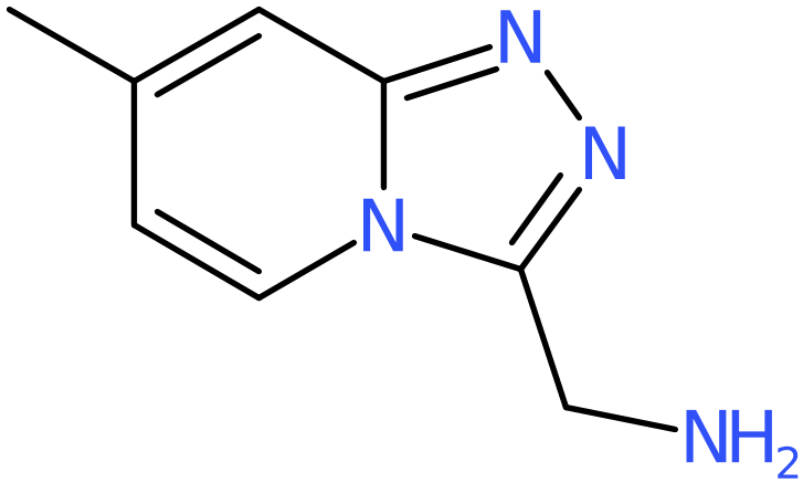 CAS: 1020033-70-8 | C-(7-Methyl-[1,2,4]triazolo[4,3-a]pyridin-3-yl)-methylamine, >95%, NX11404