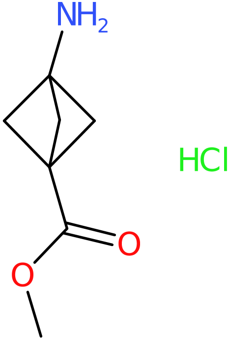 CAS: 676371-65-6 | Methyl 3-aminobicyclo[1.1.1]pentane-1-carboxylate hydrochloride, NX57847