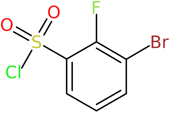 CAS: 1214372-19-6 | 3-Bromo-2-fluorobenzenesulfonyl chloride, >95%, NX17675