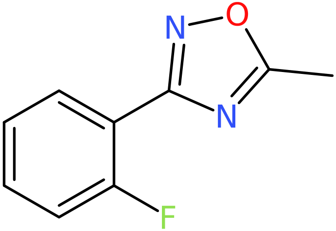 CAS: 1426958-50-0 | 3-(2-Fluorophenyl)-5-methyl-1,2,4-oxadiazole, >98%, NX23915