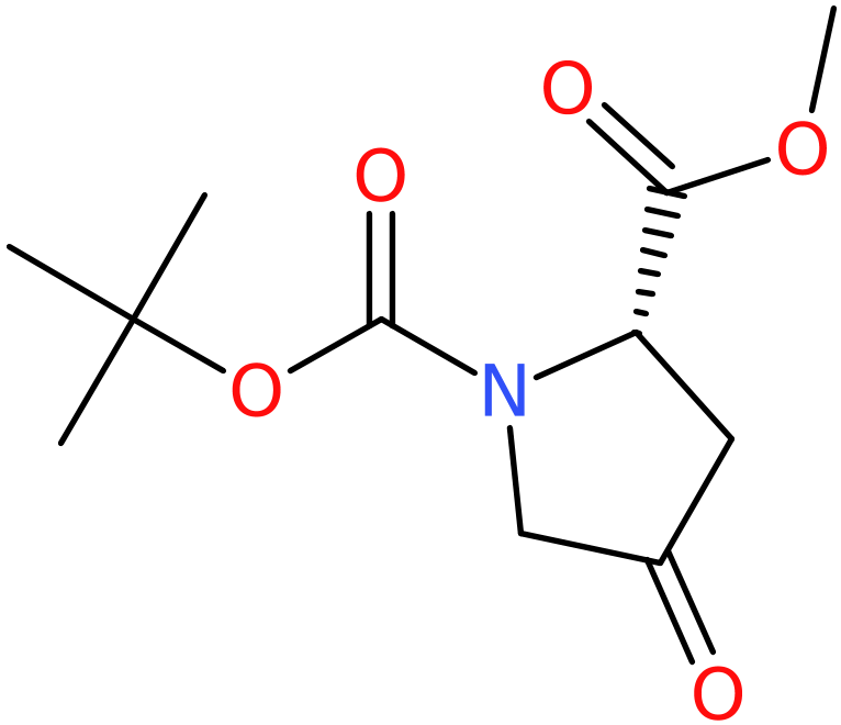 CAS: 102195-80-2 | 1-tert-Butyl 2-methyl (2S)-4-oxopyrrolidine-1,2-dicarboxylate, >97%, NX11498