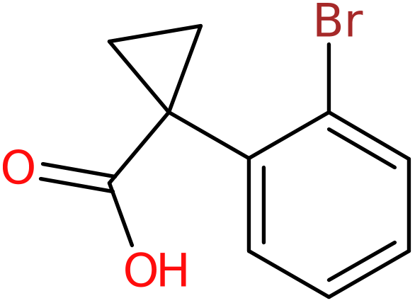 CAS: 124276-87-5 | 1-(2-Bromophenyl)cyclopropane-1-carboxylic acid, >97%, NX18780