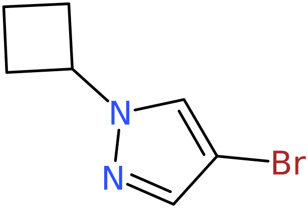 CAS: 1002309-50-3 | 4-Bromo-1-cyclobutylpyrazole, >95%, NX10325