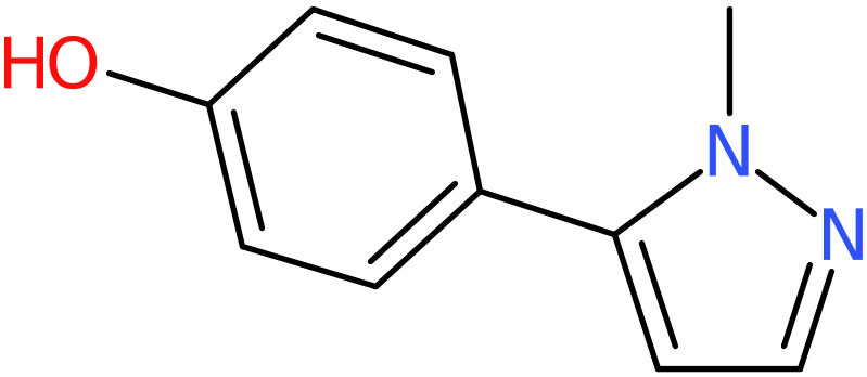 CAS: 1206970-50-4 | 4-(1-Methyl-1H-pyrazol-5-yl)phenol, NX17143