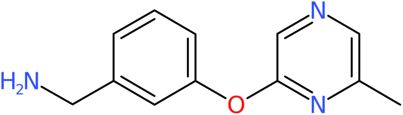 CAS: 941716-89-8 | {3-[(6-Methylpyrazin-2-yl)oxy]phenyl}methylamine, >90%, NX70075