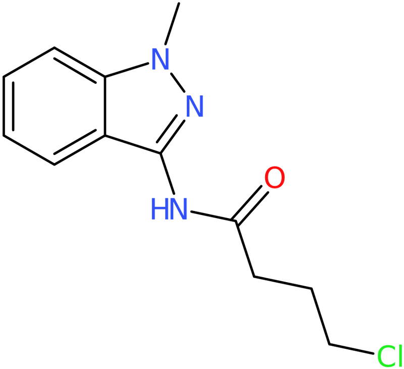 CAS: 1427460-97-6 | 4-Chloro-N-(1-methyl-1H-indazol-3-yl)butanamide, NX24009