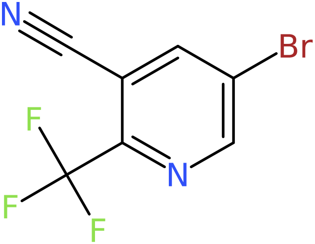 CAS: 1245914-98-0 | 5-Bromo-2-(trifluoromethyl)pyridine-3-carbonitrile, >95%, NX18877