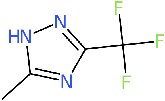 CAS: 667873-25-8 | 5-Methyl-3-(trifluoromethyl)-1H-1,2,4-triazole, NX57540