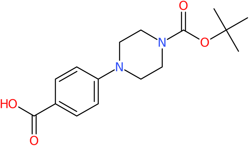 CAS: 162046-66-4 | 4-[4-(tert-Butoxycarbonyl)piperazin-1-yl]benzoic acid, NX27297