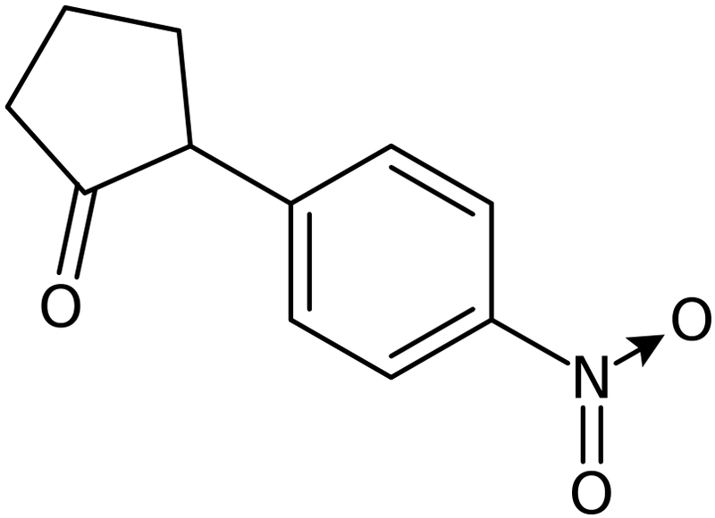 CAS: 104869-89-8 | 2-(4-Nitrophenyl)cyclopentan-1-one, NX12397