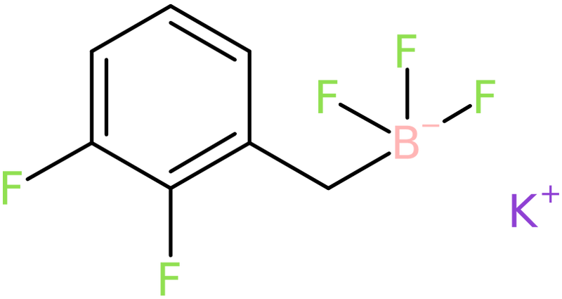 Potassium (2,3-difluorobenzyl)trifluoroborate, >95%, NX74694