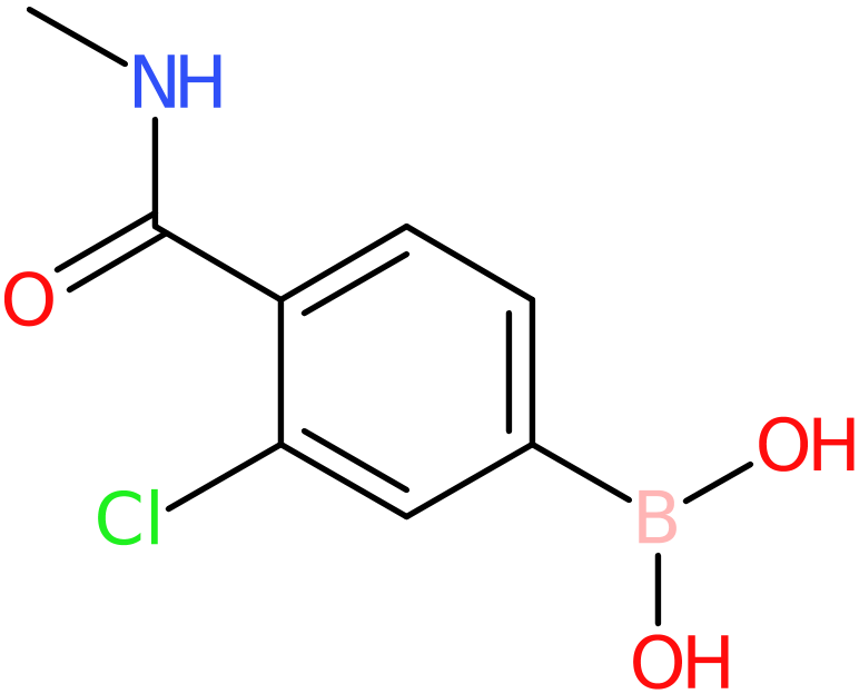 CAS: 850589-39-8 | 3-Chloro-4-(N-methylcarbamoyl)benzeneboronic acid, >95%, NX63967