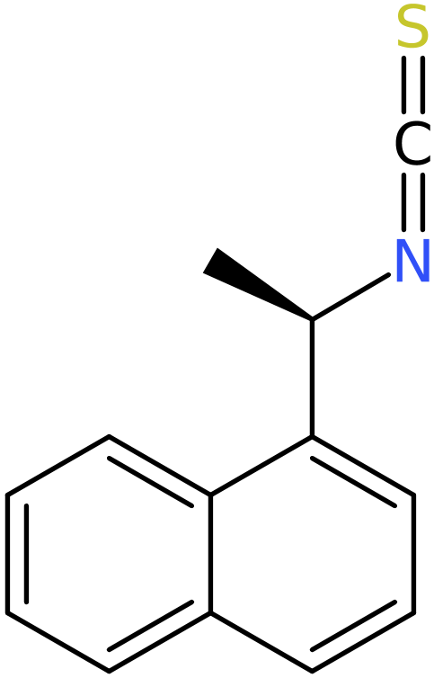 CAS: 138617-82-0 | (R)-(-)-1-(1-Naphthyl)ethyl isothiocyanate, NX22977