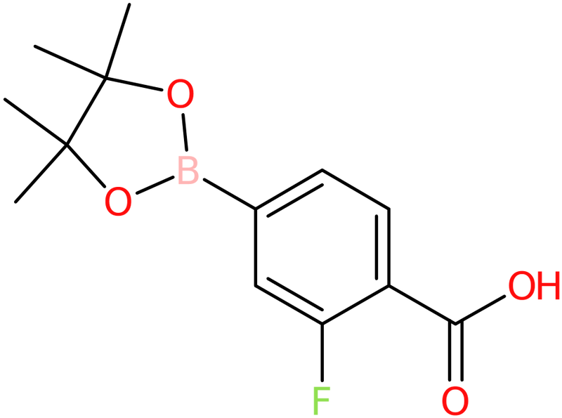 CAS: 867256-77-7 | 4-Carboxy-3-fluorobenzeneboronic acid, pinacol ester, >98%, NX64928