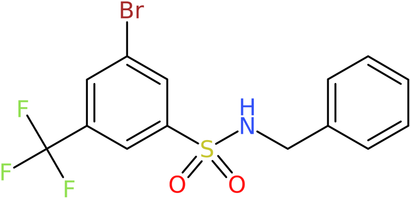 CAS: 951885-22-6 | 3-(N-Benzylsulphamoyl)-5-bromobenzotrifluoride, NX70695