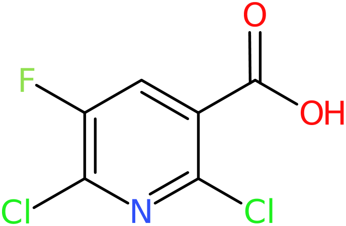 CAS: 82671-06-5 | 2,6-Dichloro-5-fluoronicotinic acid, >97%, NX62971