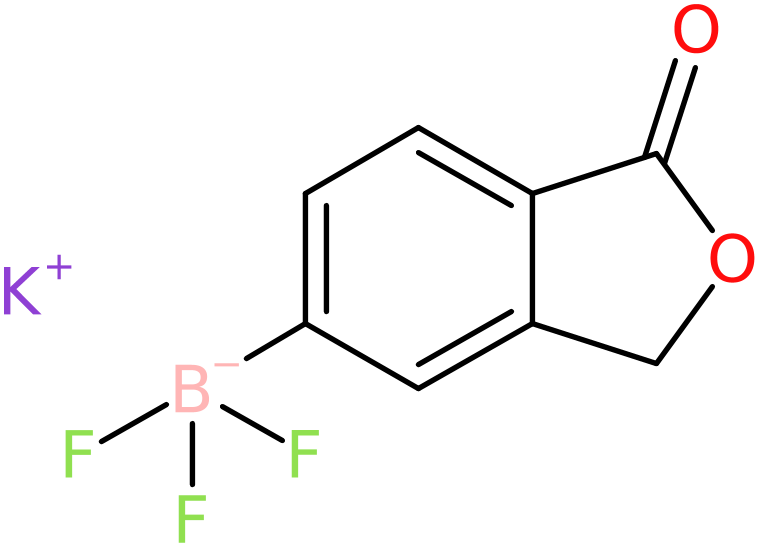 Potassium trifluoro(1-oxo-1,3-dihydro-2-benzofuran-5-yl)boranuide, NX74439