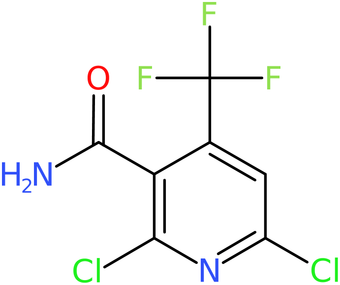 CAS: 158063-67-3 | 2,6-Dichloro-4-(trifluoromethyl)nicotinamide, >95%, NX26647