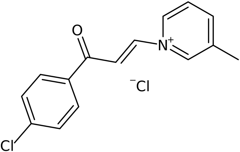 CAS: 19518-30-0 | N-[(1E)-3-(4-Chlorophenyl)-3-oxoprop-1-en-1-yl]-3-methylpyridinium chloride, NX32224