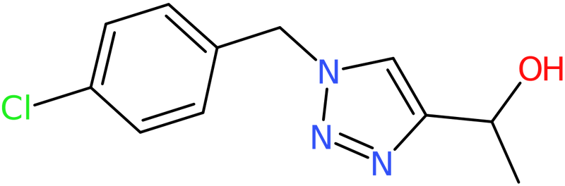 CAS: 1443291-22-2 | 1-{1-[(4-Chlorophenyl)methyl]-1H-1,2,3-triazol-4-yl}ethan-1-ol, NX24492