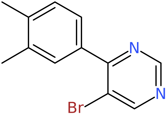 CAS: 941294-38-8 | 5-Bromo-4-(3,4-dimethylphenyl)pyrimidine, >98%, NX70044