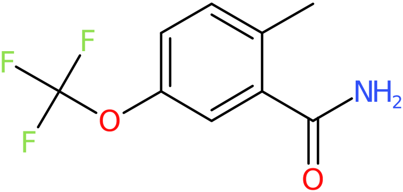 CAS: 1261828-46-9 | 2-Methyl-5-(trifluoromethoxy)benzamide, >97%, NX19646