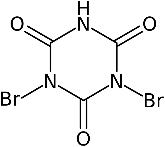 CAS: 15114-43-9 | 1,3-Dibromo-1,3,5-triazinane-2,4,6-trione, NX25624