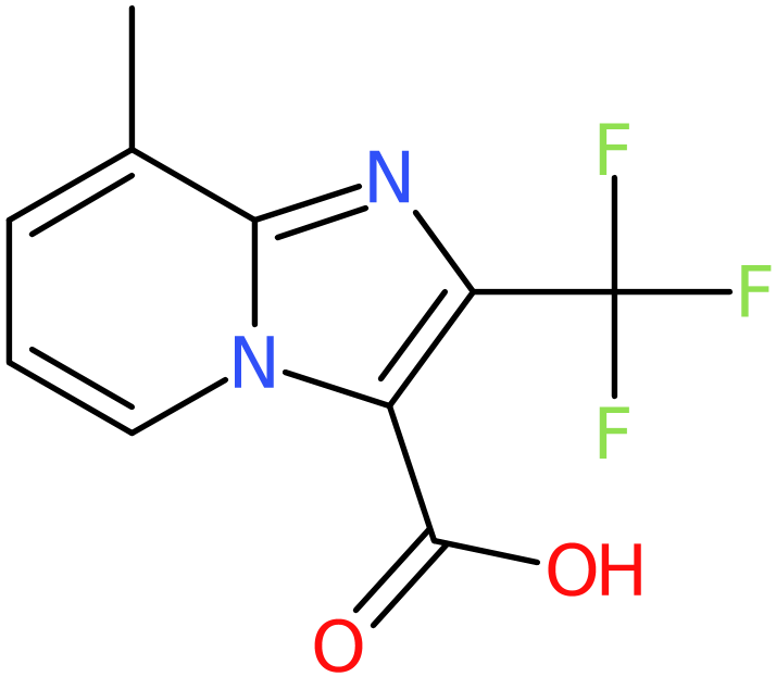 CAS: 874776-53-1 | 8-Methyl-2-(trifluoromethyl)imidazo[1,2-a]pyridine-3-carboxylic acid, NX65586