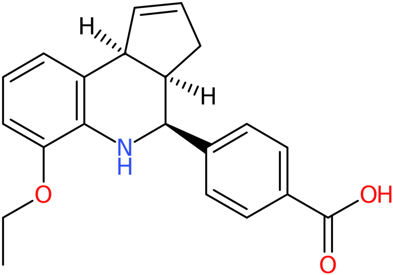 CAS: 956189-58-5 | 4-[(3aS,4R,9bR)-6-Ethoxy-3H,3aH,4H,5H,9bH-cyclopenta[c]quinolin-4-yl]benzoic acid, NX70955