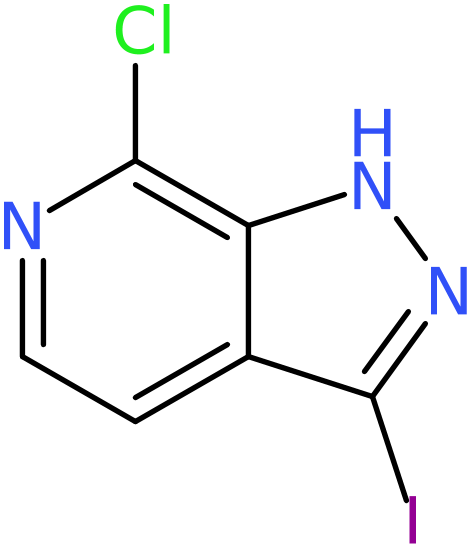 CAS: 1268521-18-1 | 7-Chloro-3-iodo-1H-pyrazolo[3,4-c]pyridine, NX19839