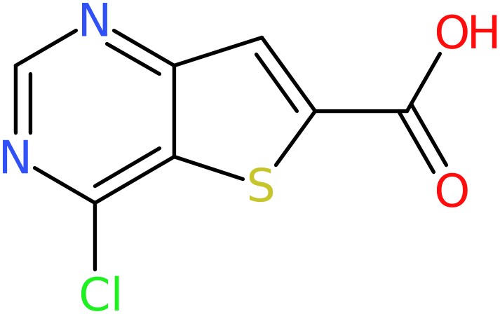 CAS: 875515-76-7 | 4-Chlorothieno[3,2-d]pyrimidine-6-carboxylic acid, NX65688