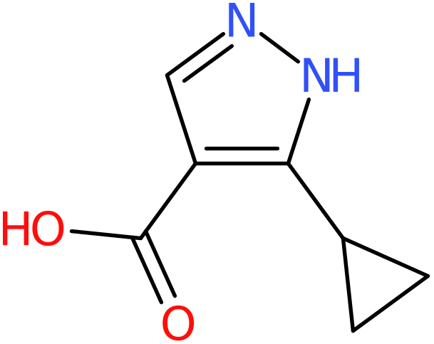 CAS: 870704-26-0 | 5-Cyclopropyl-1H-pyrazole-4-carboxylic acid, >95%, NX65150