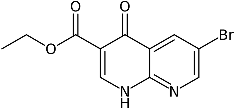 CAS: 1446022-58-7 | Ethyl 6-bromo-4-oxo-1,4-dihydro-1,8-naphthyridine-3-carboxylate, >97%, NX24561