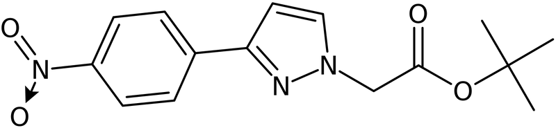 CAS: 1355334-94-9 | [3-(4-Nitro-phenyl)-pyrazol-1-yl]-acetic acid tert-butyl ester, NX22101