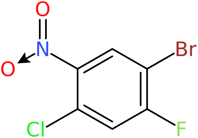 CAS: 1311197-88-2 | 5-Bromo-2-chloro-4-fluoronitrobenzene, >97%, NX20700