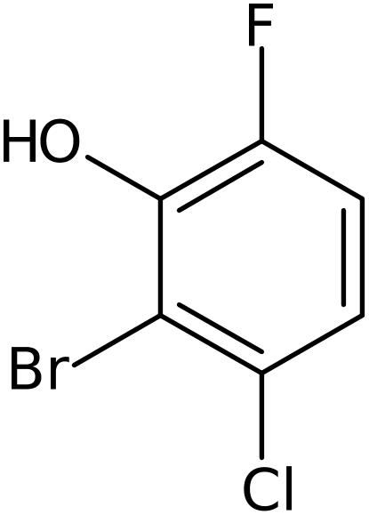 CAS: 1522140-28-8 | 2-Bromo-3-chloro-6-fluorophenol, >95%, NX25804