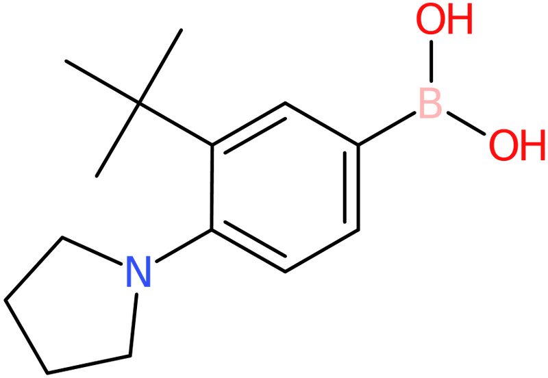 CAS: 895543-00-7 | (3-tert-Butyl-4-pyrrolidin-1-ylphenyl)boronic acid, >95%, NX67463