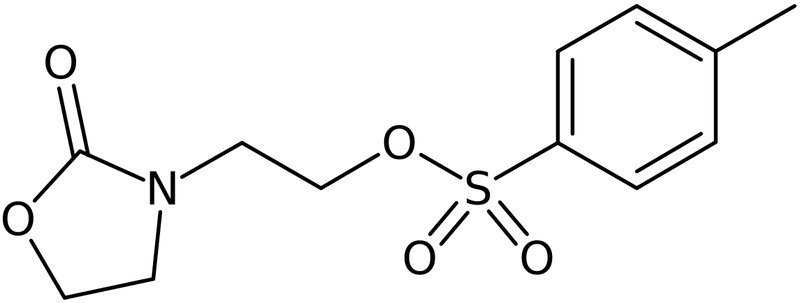 CAS: 159974-55-7 | 2-(2-Oxo-1,3-oxazolidin-3-yl)ethyl toluene-4-sulphonate, NX26964