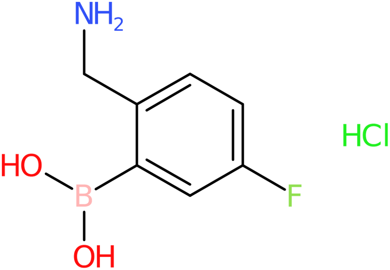 CAS: 850568-03-5 | 2-(Aminomethyl)-5-fluorobenzeneboronic acid hydrochloride, NX63892