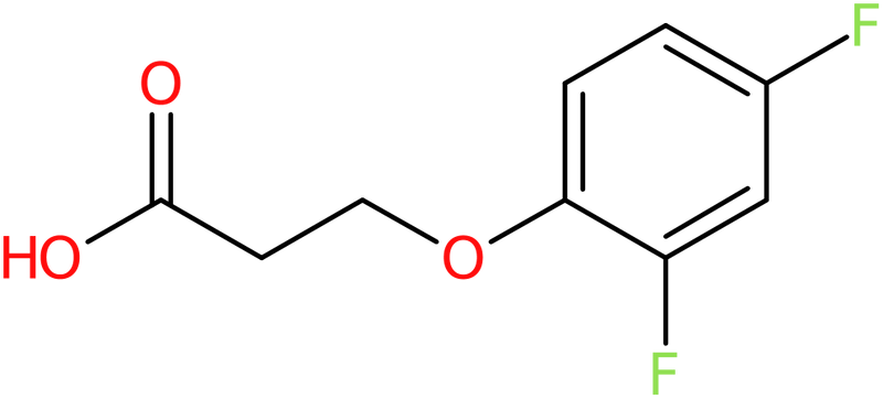 CAS: 777-28-6 | 3-(2,4-Difluorophenoxy)propanoic acid, NX61657