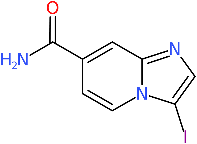 CAS: 1036990-62-1 | 3-Iodoimidazo[1,2-a]pyridine-7-carboxamide, NX12040