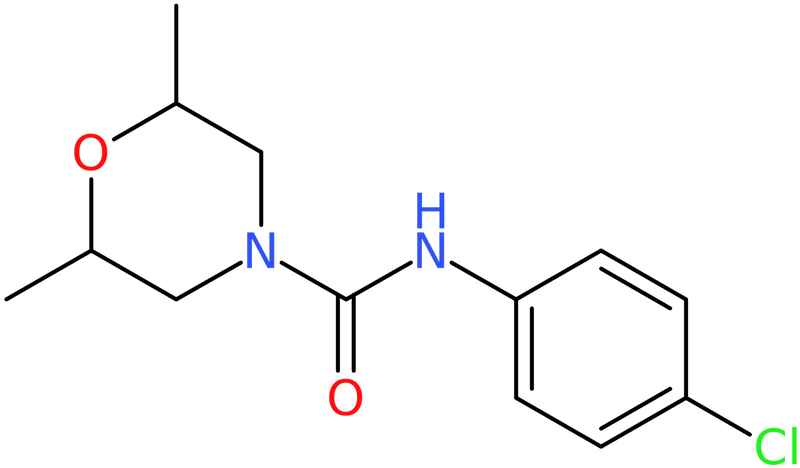 CAS: 77280-30-9 | N-(4-Chlorophenyl)-2,6-dimethylmorpholine-4-carboxamide, NX61455