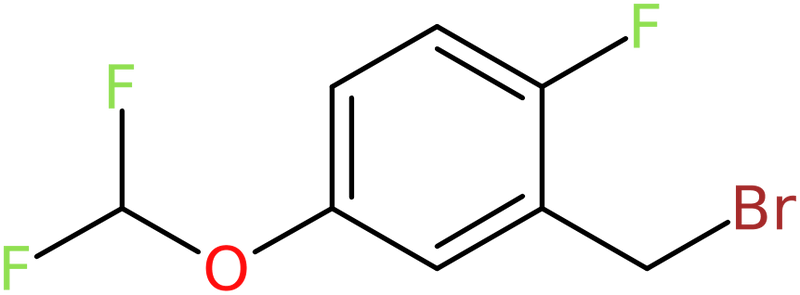 CAS: 1017779-36-0 | 5-(Difluoromethoxy)-2-fluorobenzyl bromide, NX11200